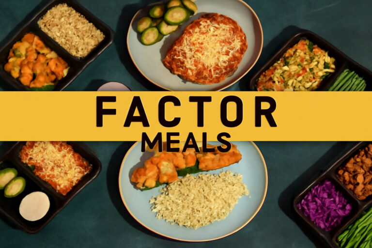 factor meals menu